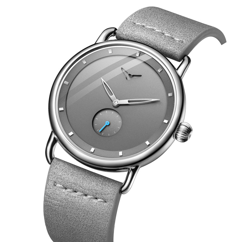 ONOLA Men's Quartz Wristwatch - Simple Leather Design