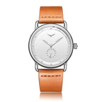 ONOLA Men's Quartz Wristwatch - Simple Leather Design