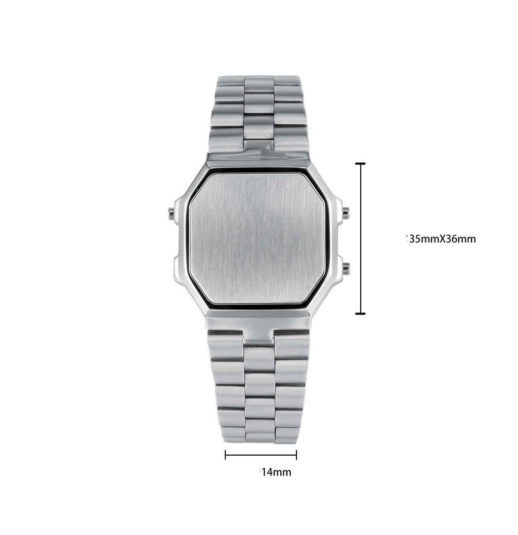 Small Square Wristwatch Bracelet with No Time Display