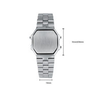 Small Square Wristwatch Bracelet with No Time Display
