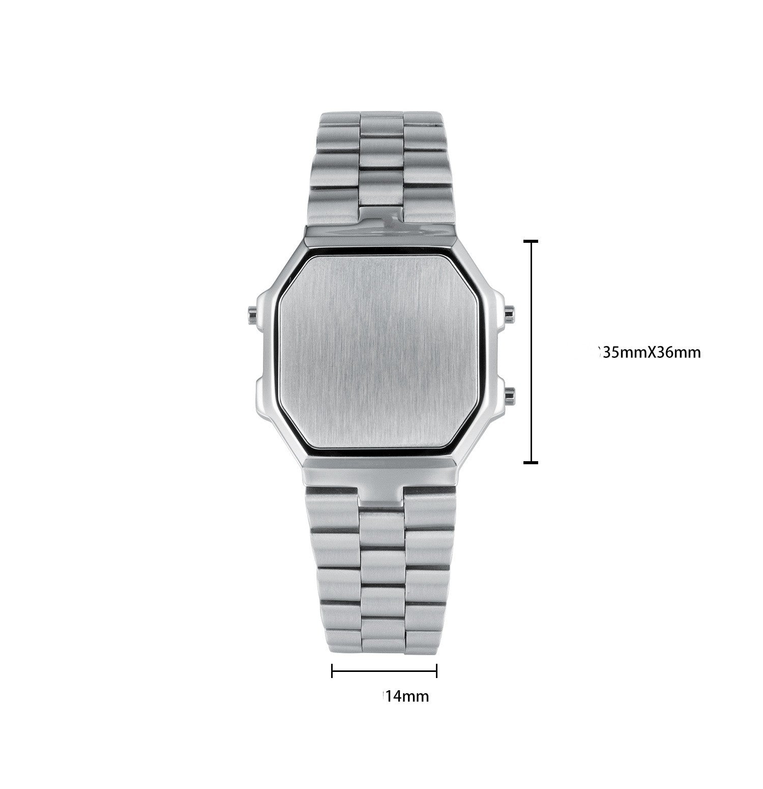 Small Square Wristwatch Bracelet with No Time Display